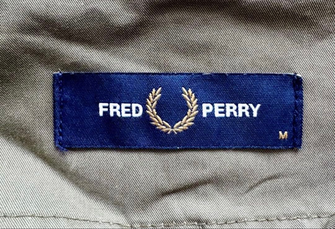 【美品】FRED PERRY ファー・ダウン付 モッズコート M