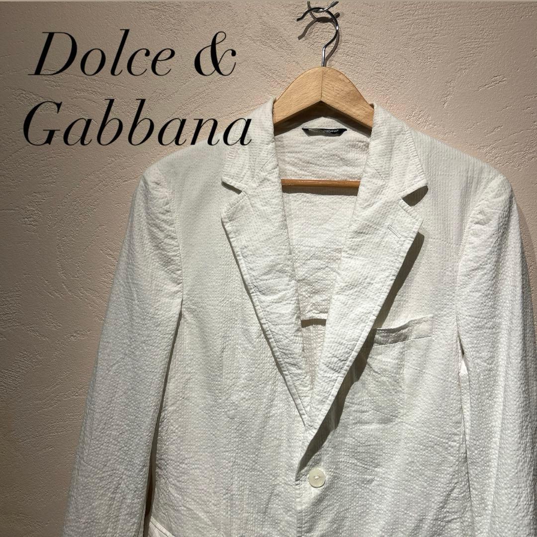 【tai】Dolce & Gabbana テーラードジャケット メンズ