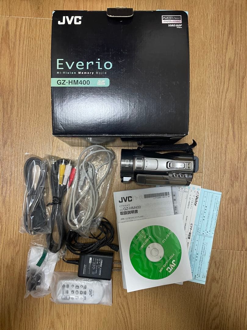 JVC GZ-HM400 ビデオカメラ 本体