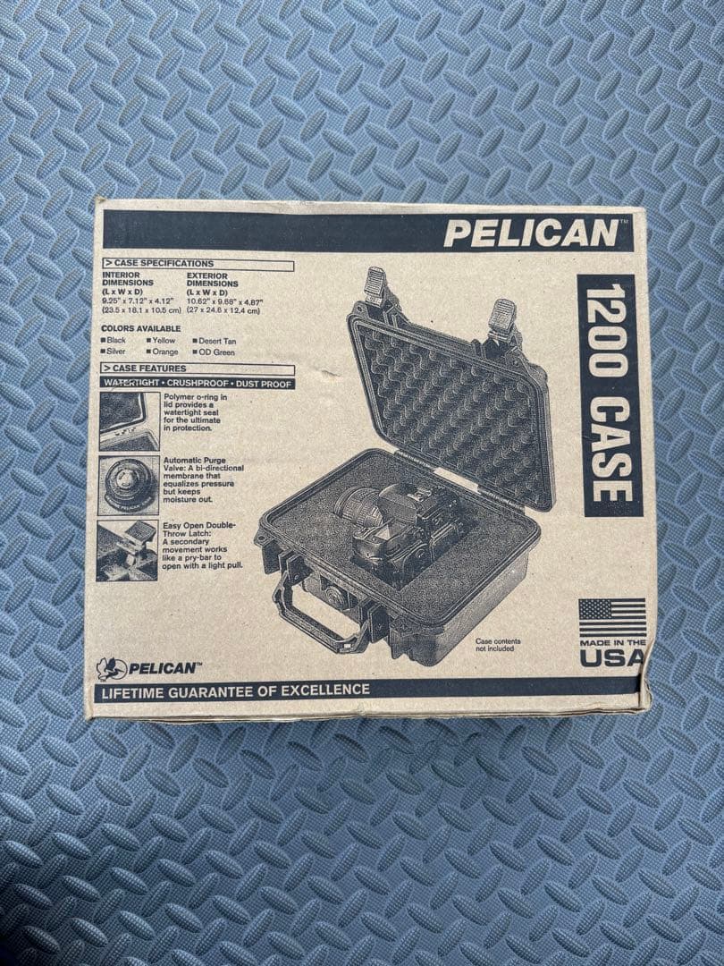 PELICAN 新品 ペリカンケース CASE1200 プロテクターケース