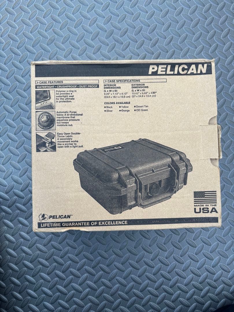 PELICAN 新品 ペリカンケース CASE1200 プロテクターケース