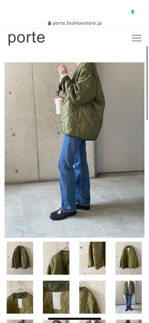 【秋冬】m65 liner jacket medium 古着