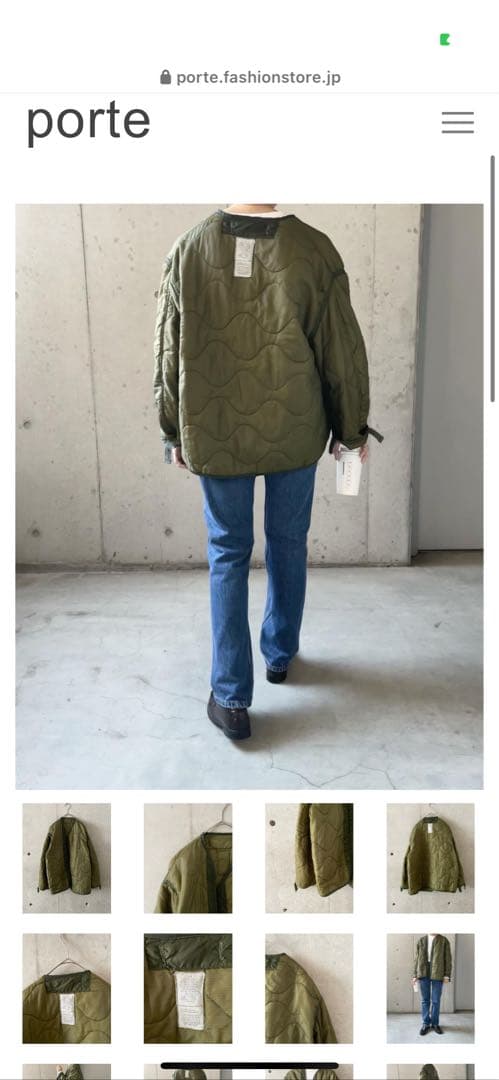 【秋冬】m65 liner jacket medium 古着