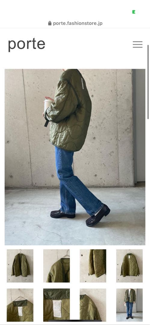 【秋冬】m65 liner jacket medium 古着