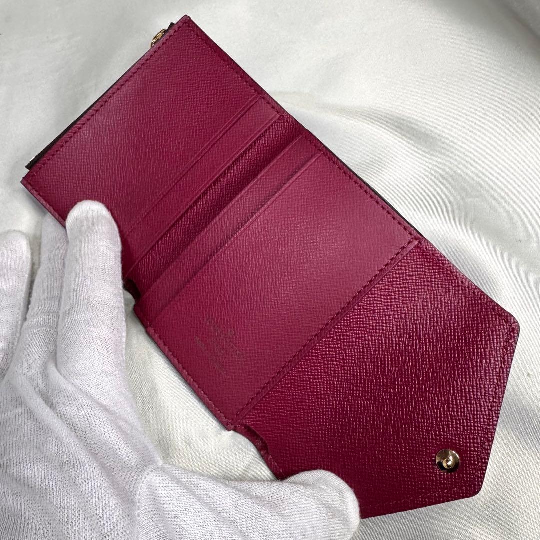 LOUIS VUITTON ルイヴィトン　モノグラム　ポルトフォイユゾエ美品