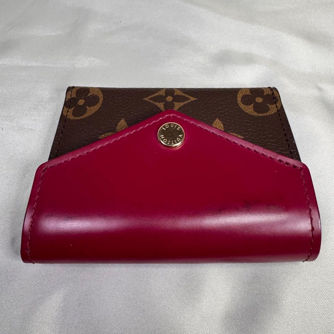 LOUIS VUITTON ルイヴィトン　モノグラム　ポルトフォイユゾエ美品