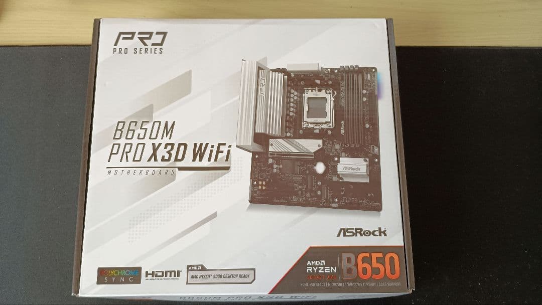 CPU ASRock B650M PRO X3D WiFi + Ryzen5 8400F