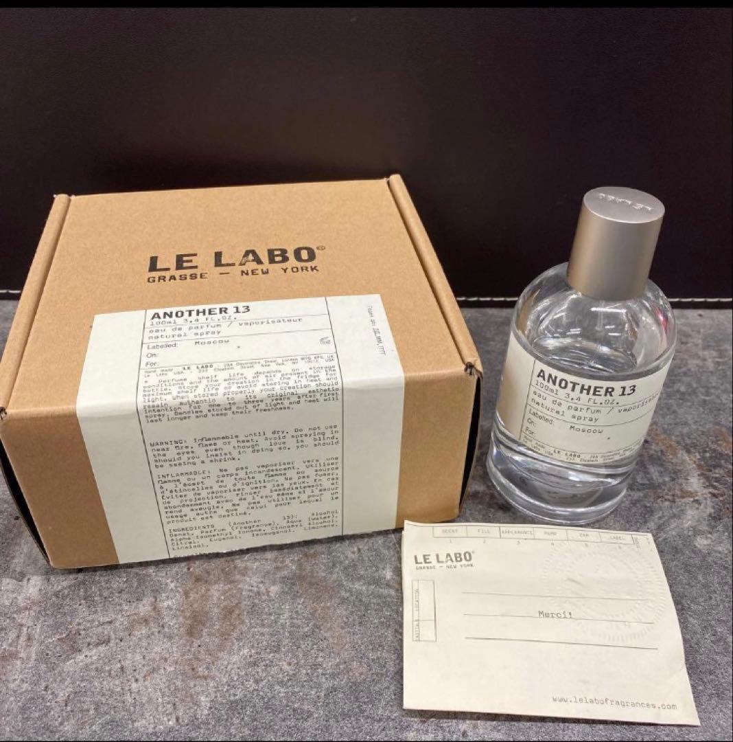 大人気!! LE LABO ルラボ ANOTHER 13 100ml 香水