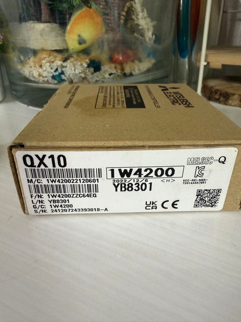 【未使用品】三菱電機入力ユニット　QX10 MELSEC-Q