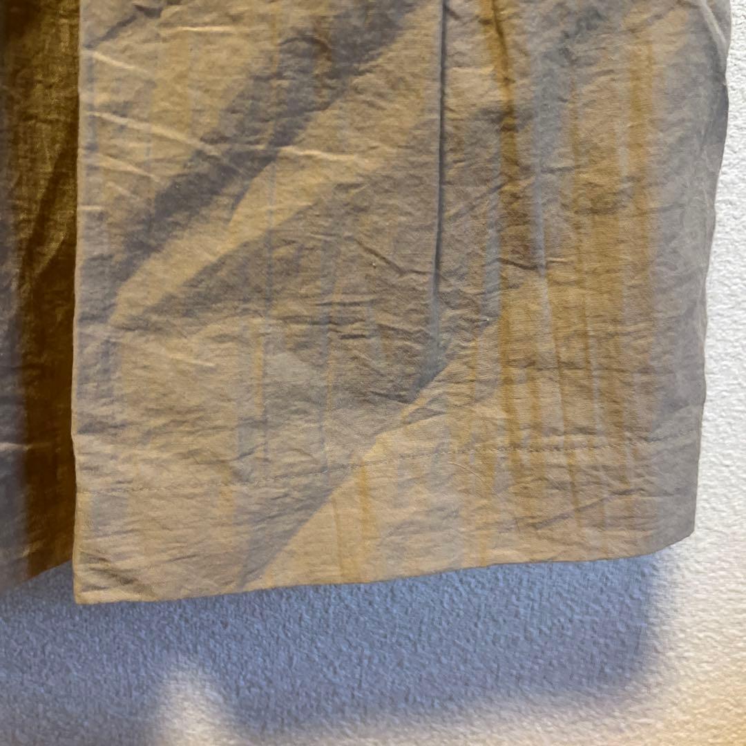 ISSEY MIYAKE me ベージュ フレアスカート ゴム入りウエスト