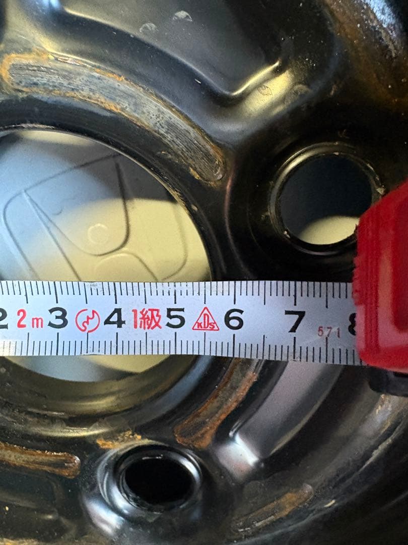 かおる☆ホンダN-ワゴン純正14インチスチールホイールキャップ付き