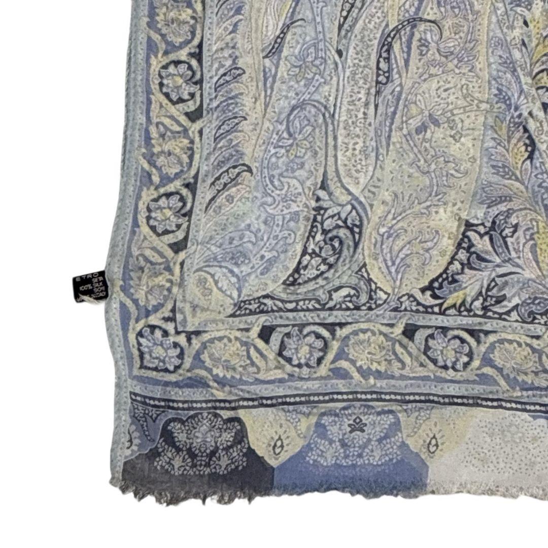 美品✨ETRO エトロ シルク 大判ストール スカーフ ペイズリー イタリア