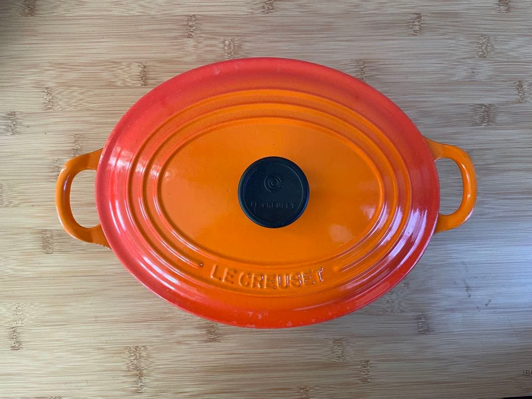 LE CREUSET 23cm オレンジ　オーバル