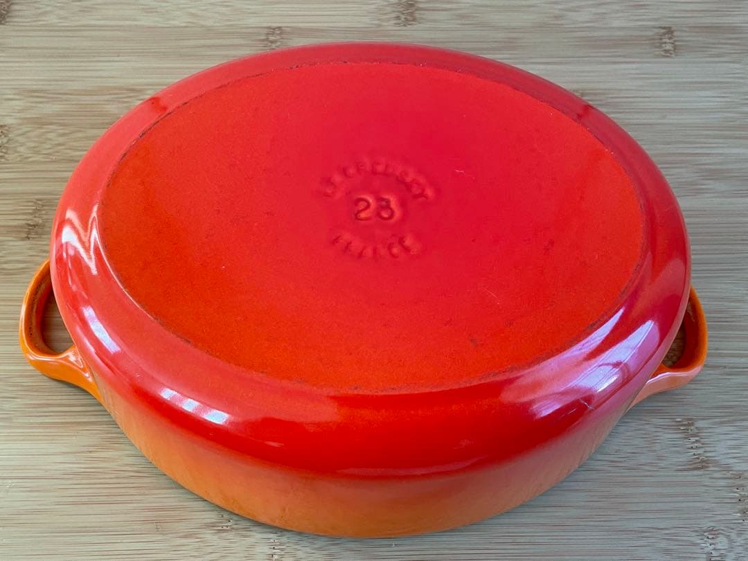 LE CREUSET 23cm オレンジ　オーバル