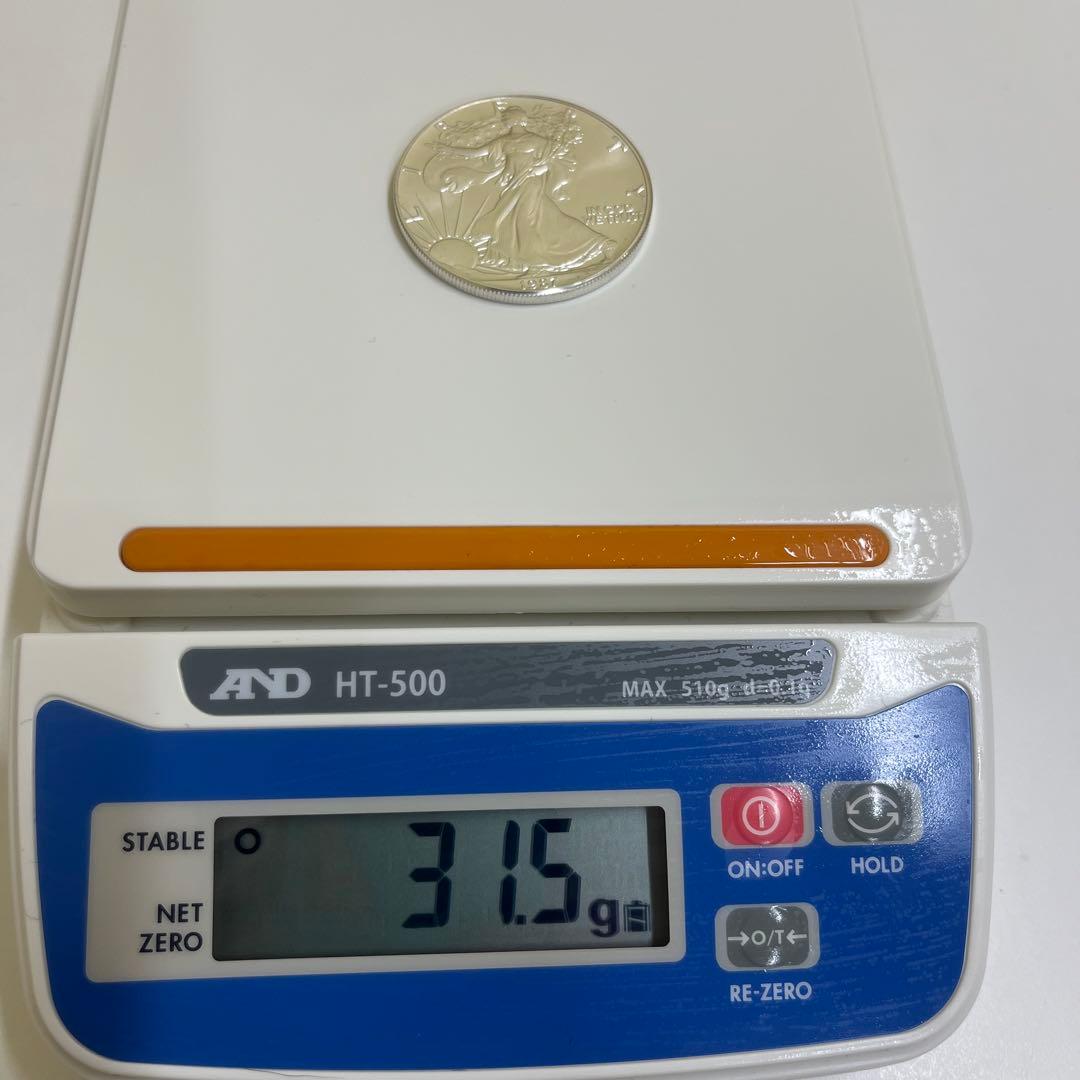 イーグル銀貨　 1987年　アメリカ ウォーキングリバティ