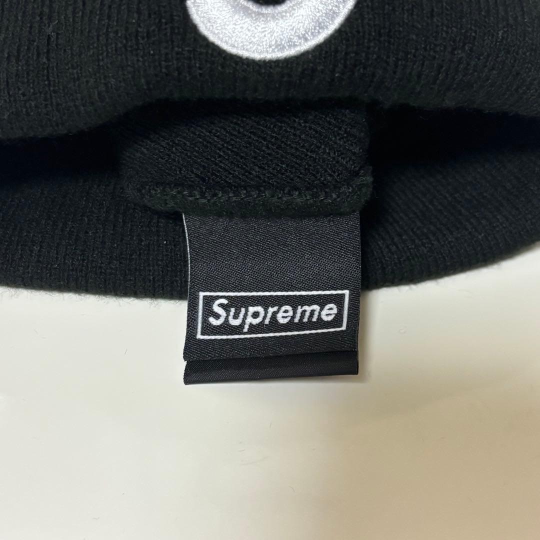 Supreme new era ブラックニット帽