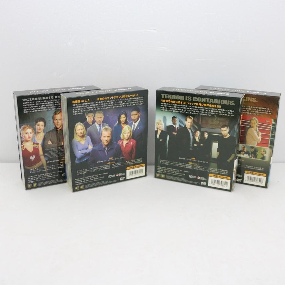 美品 DVD 24TWENTYFOUR コンパクトBOX1～4 洋画