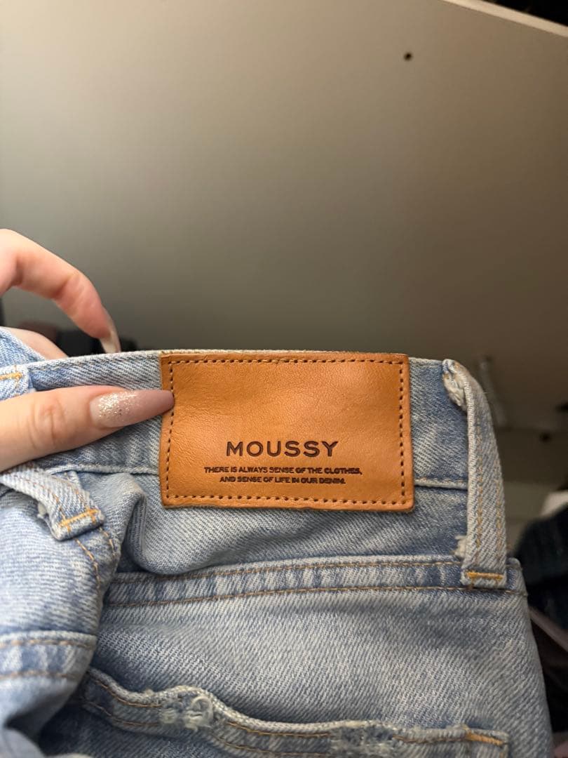 moussy MVSフレア フレアパンツ 23インチ