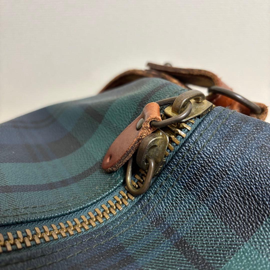 Polo Ralph Lauren ブラックウォッチチェック ボストンバック