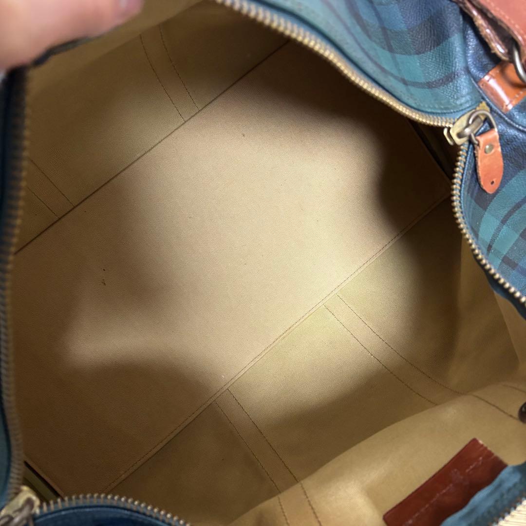 Polo Ralph Lauren ブラックウォッチチェック ボストンバック