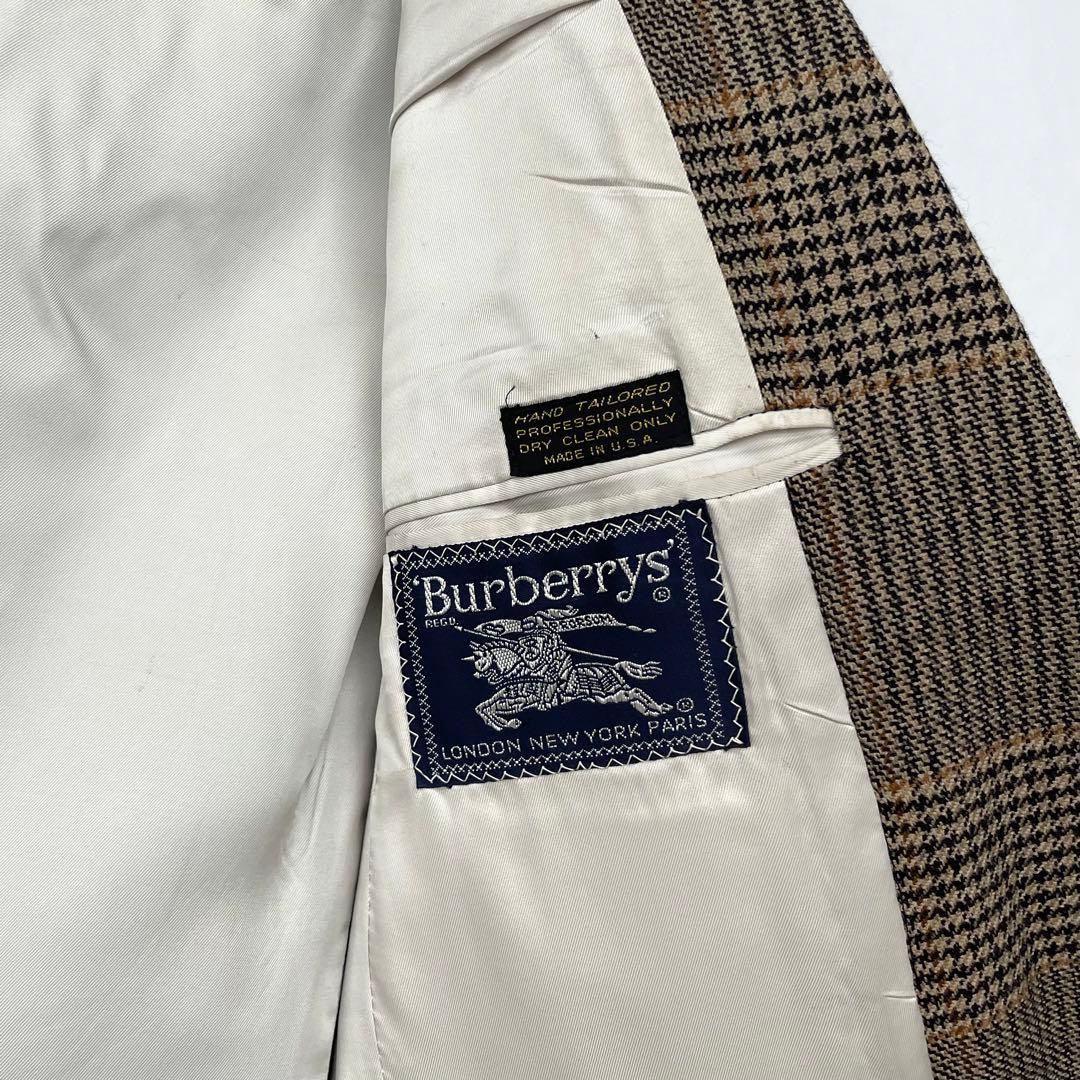 USA製 Burberry バーバリーズ ヴィンテージ テーラードジャケット
