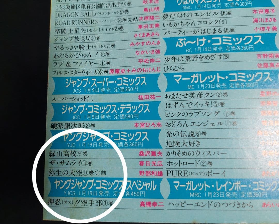 COMICS NEWS　ハガキ　チラシ　計46枚　1981年～1990年