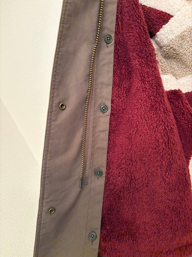 【美品】Fred Perry モッズコート　カーキ