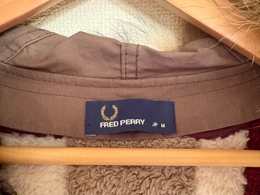 【美品】Fred Perry モッズコート　カーキ