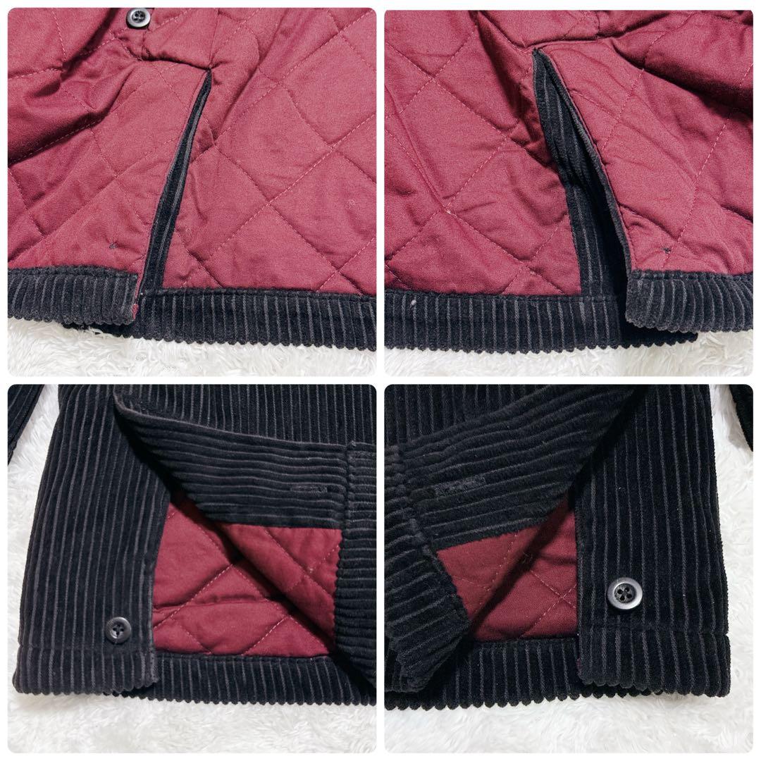 Eddie Bauer 太畝コーデュロイ ジャケット キルティング カバーオール