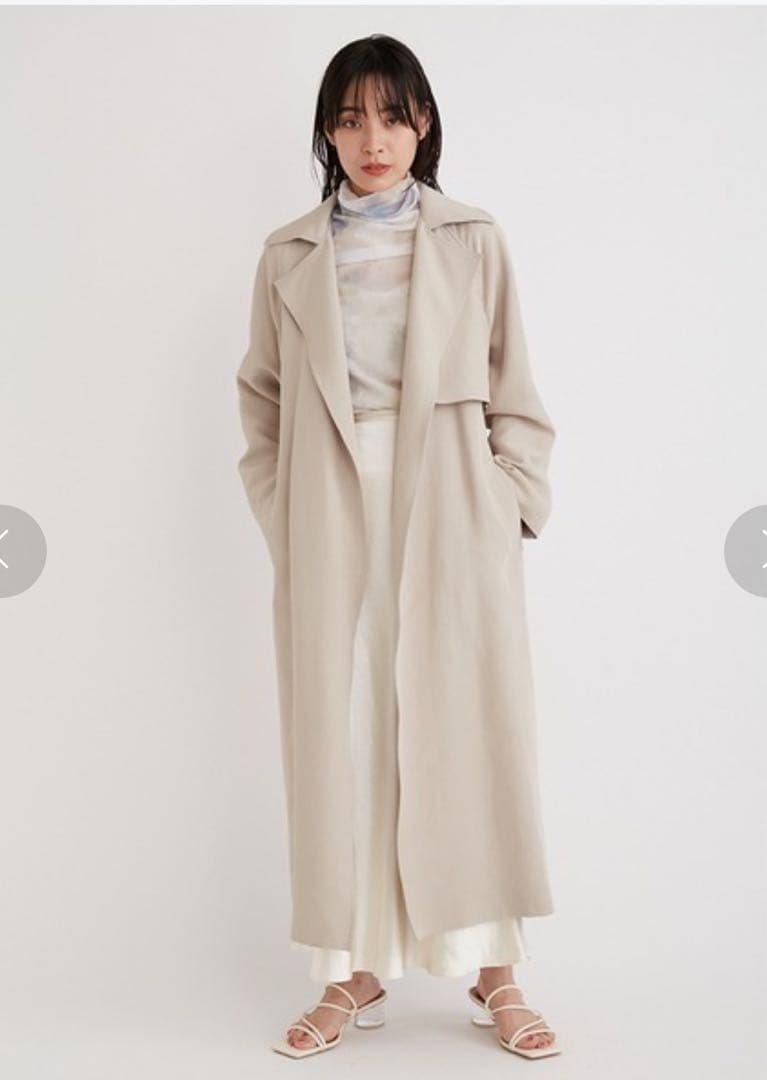 超美品☆フレイアイディー　エアリートレンチコート