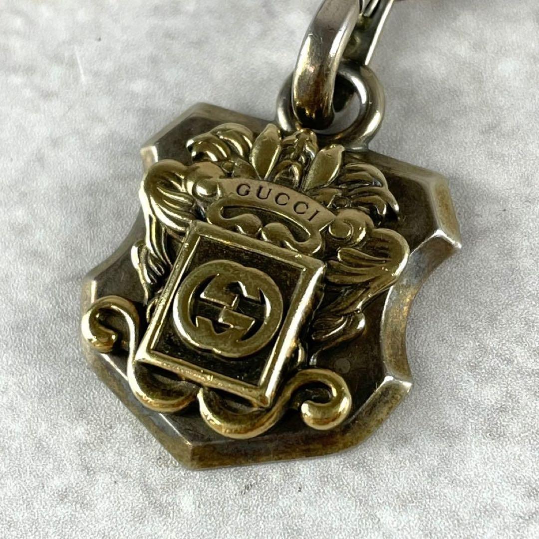 【極美品】GUCCI グッチ ペンダント ネックレス 勲章 クレスト エンブレム