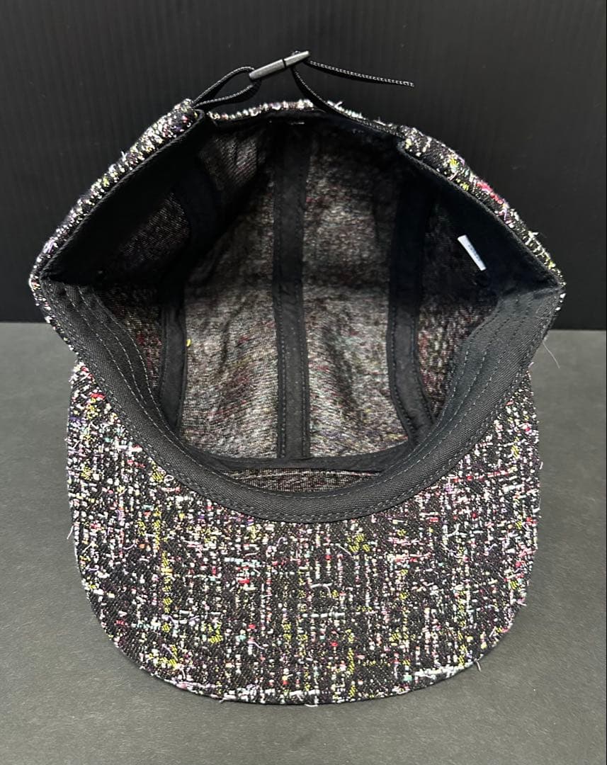 ★新品未使用　supreme Denim Bouclé Cap Black