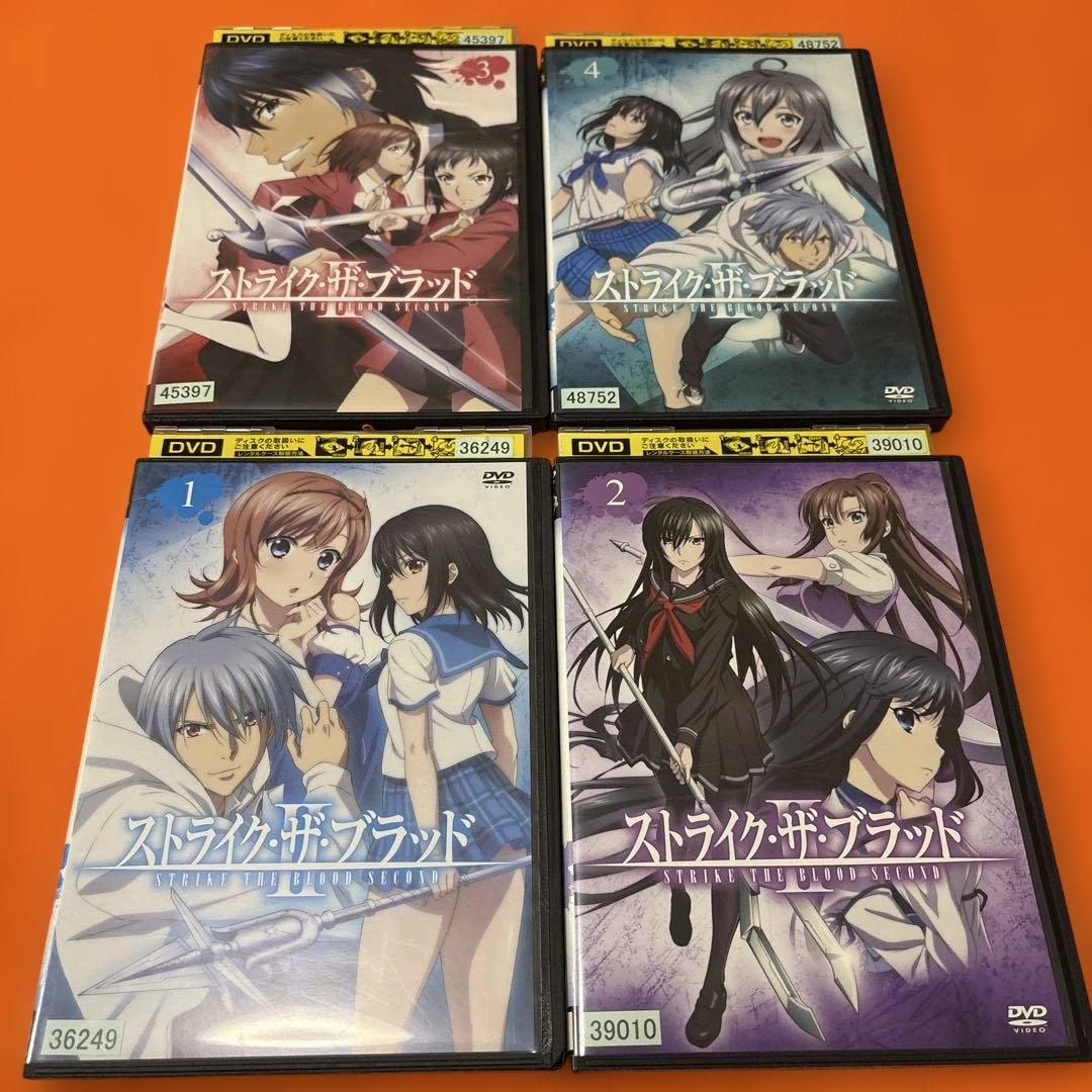 ストライク・ザ・ブラッド　 DVD 1期〜5期+消えた聖槍篇　全巻セット