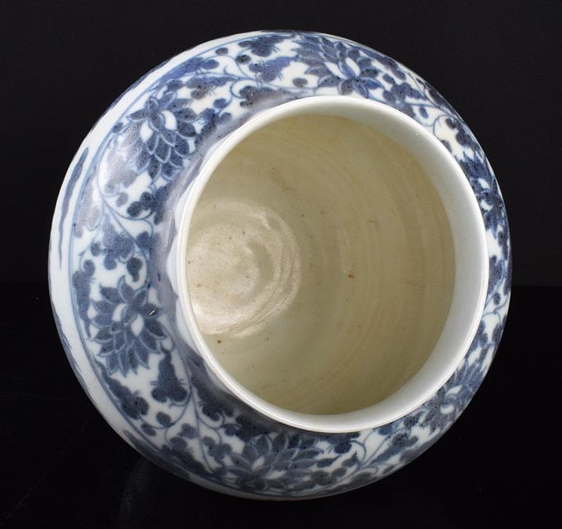 中国　青花　雲龍文瓶　C　3571B