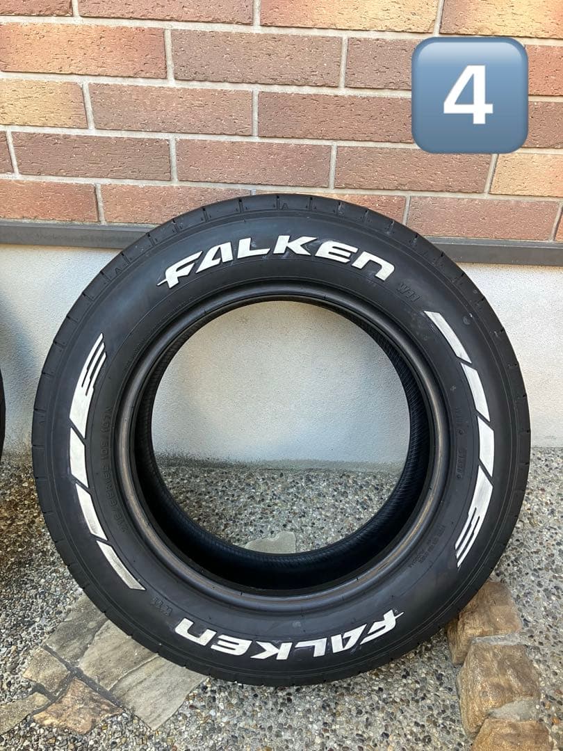 恵工房様/FALKENファルケンW11/215/65R16C/2本発送♪