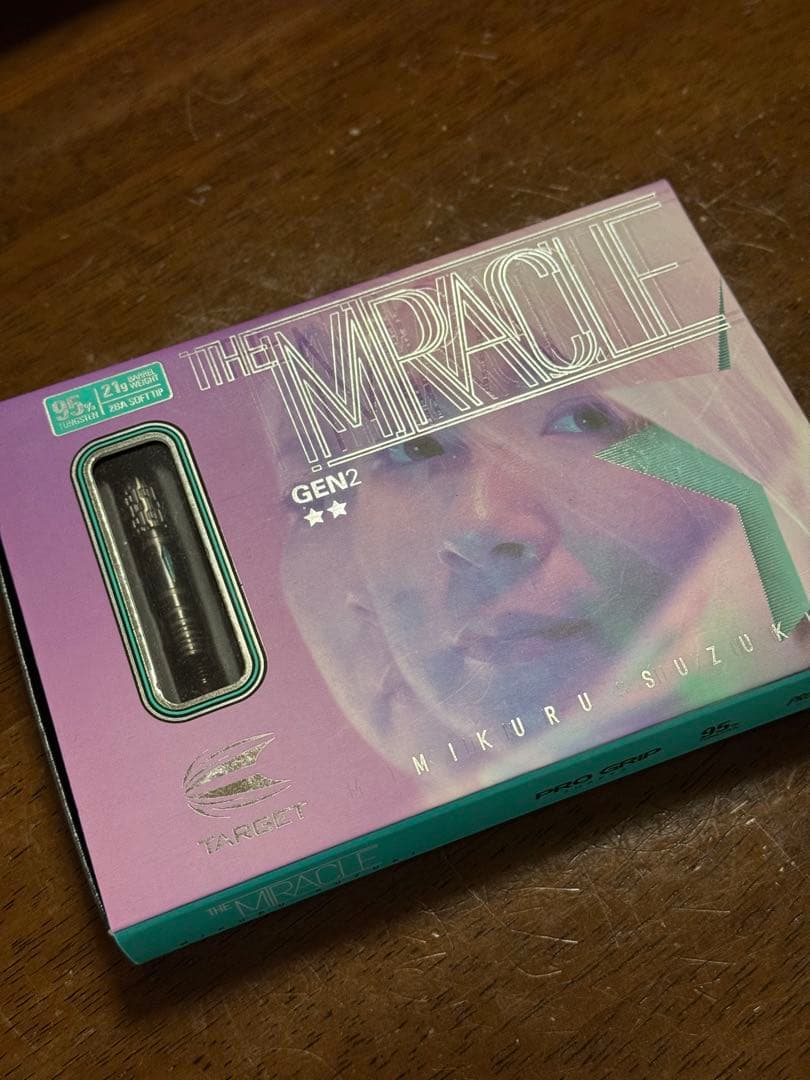 TARGET THE MIRACLE GEN2 鈴木未来 ダーツセット
