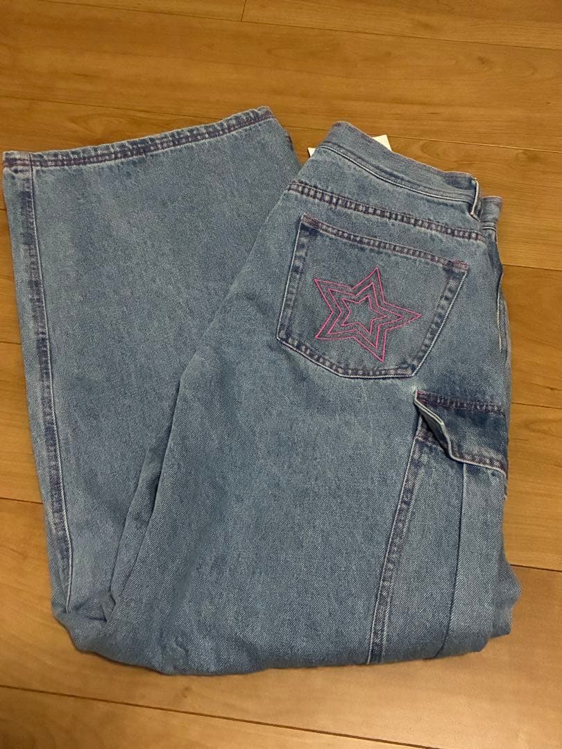 仲里依紗　re. 刺繍デニム