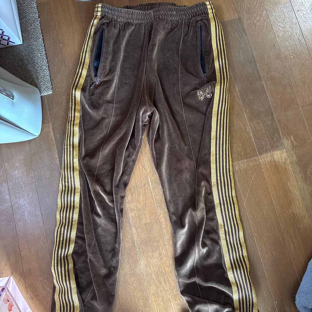 ニードルス　ベロア　パンツ