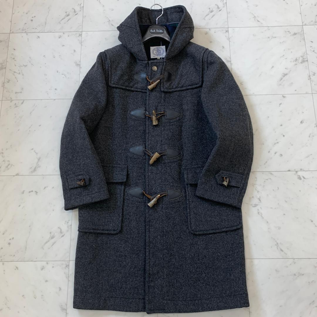 J.PRESS ジェイプレス ダッフルコート ロングコート ウール 裏地チェック
