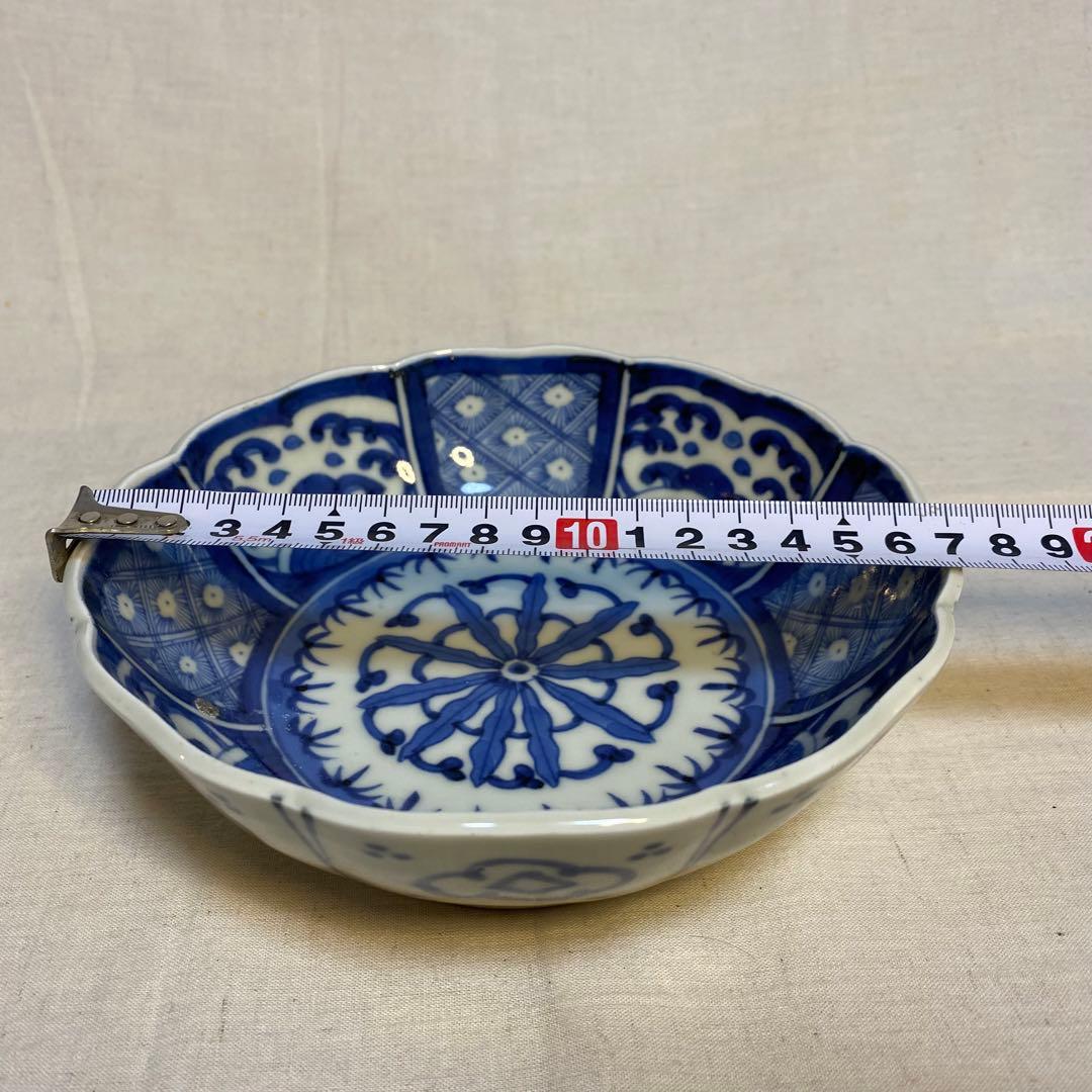 伊万里　古伊万里　鉢　小鉢　染付　花の図