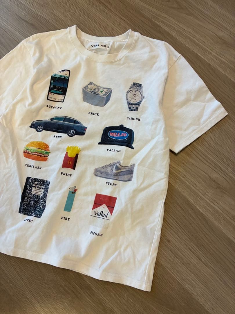 い*様 vallad item tee ホワイト M