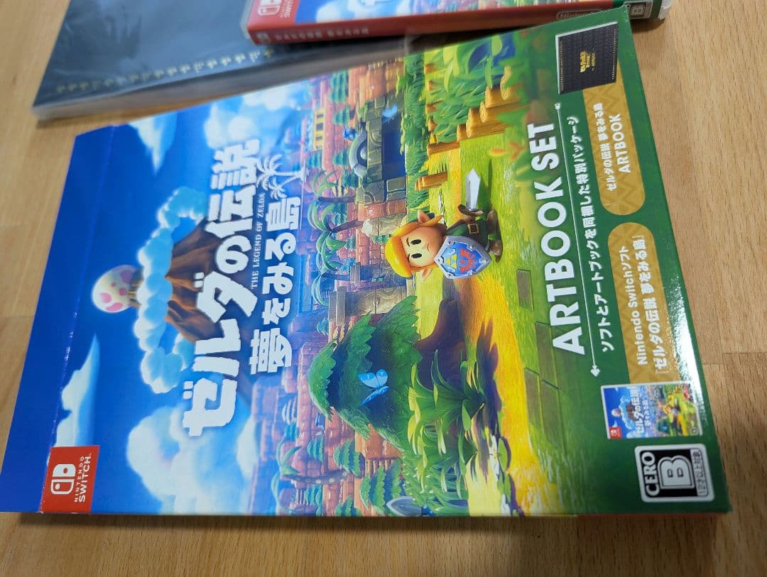 ゼルダの伝説 夢をみる島 ARTBOOK SET -Switch