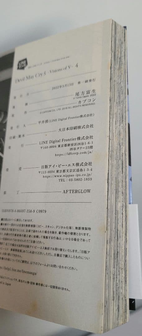 Devil May Cry 5 Visions of V 4巻 初版