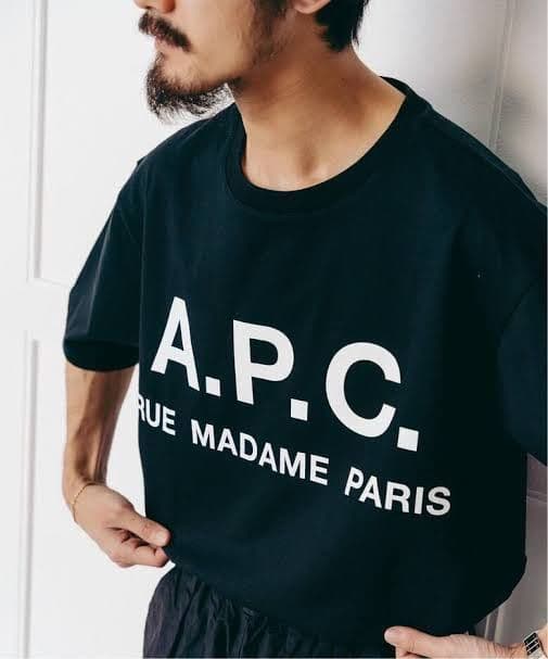A.P.C × EDIFICE　 プリントTシャツ