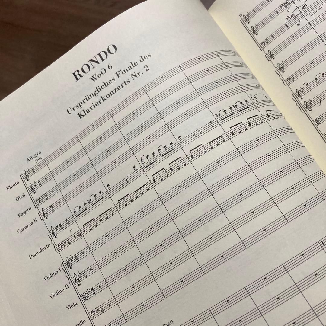 BEETHOVEN/ WERKE：KLAVIERKONZERTE Ⅲ HENLE