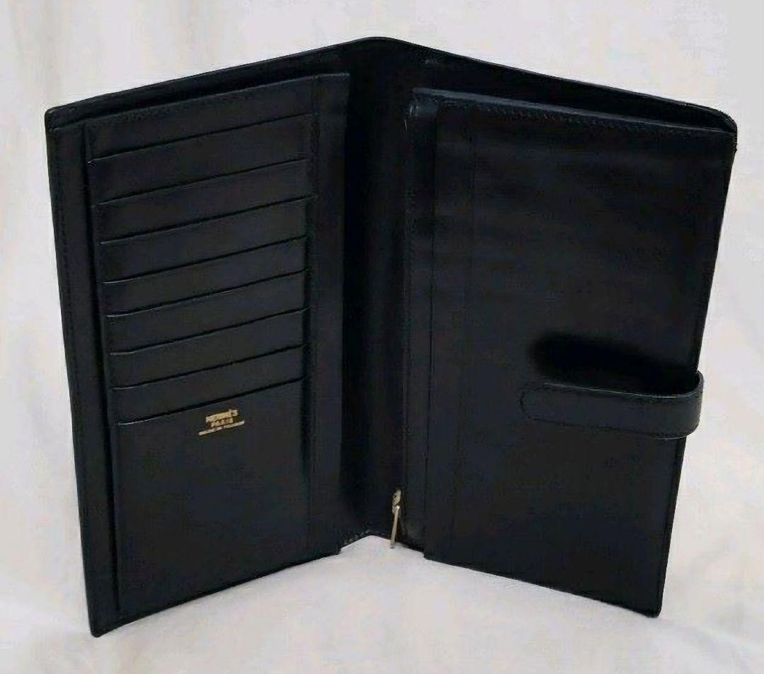 エルメス ソミュール ディアンヌ 二つ折り G金具 ヴィンテージ 長財布
