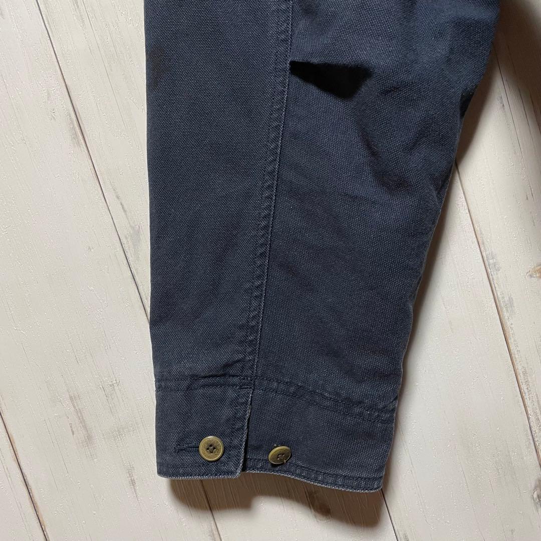 90s エルエルビーン 襟コーデュロイ ネイビー ハンティング ジャケット XL