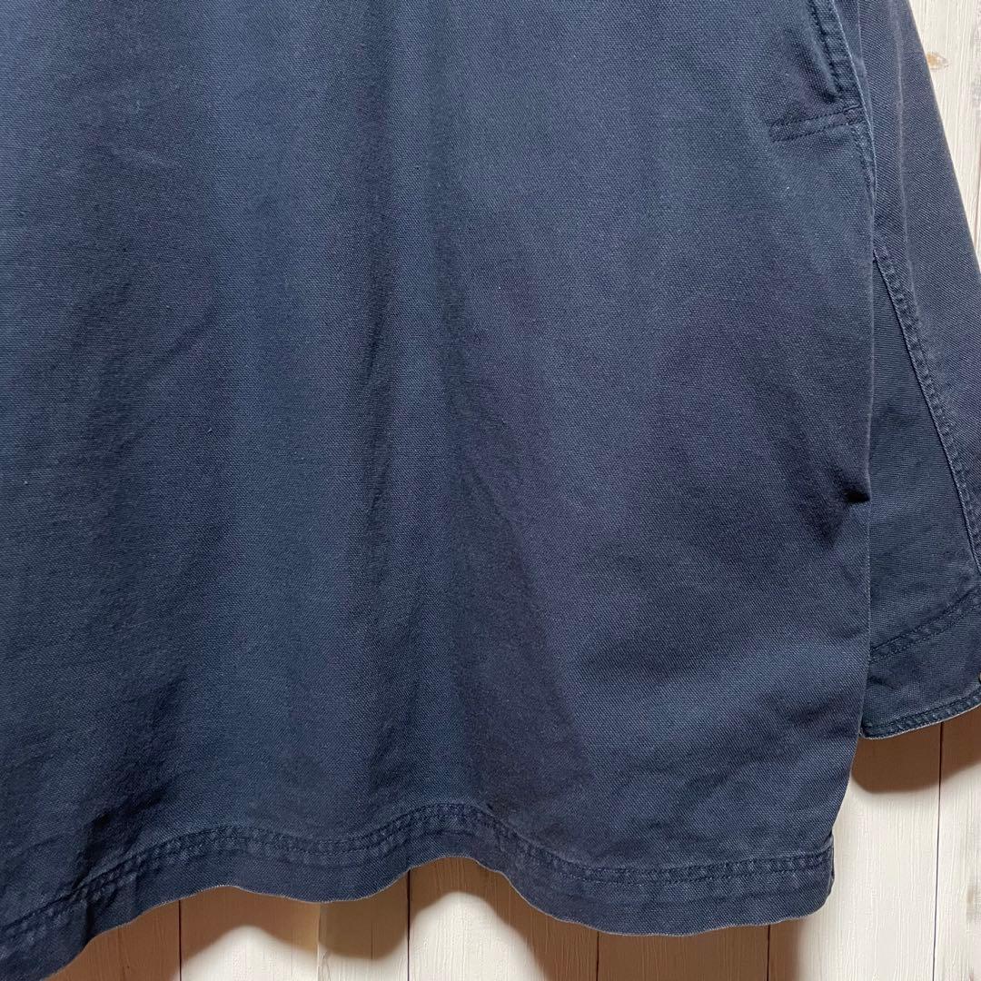 90s エルエルビーン 襟コーデュロイ ネイビー ハンティング ジャケット XL