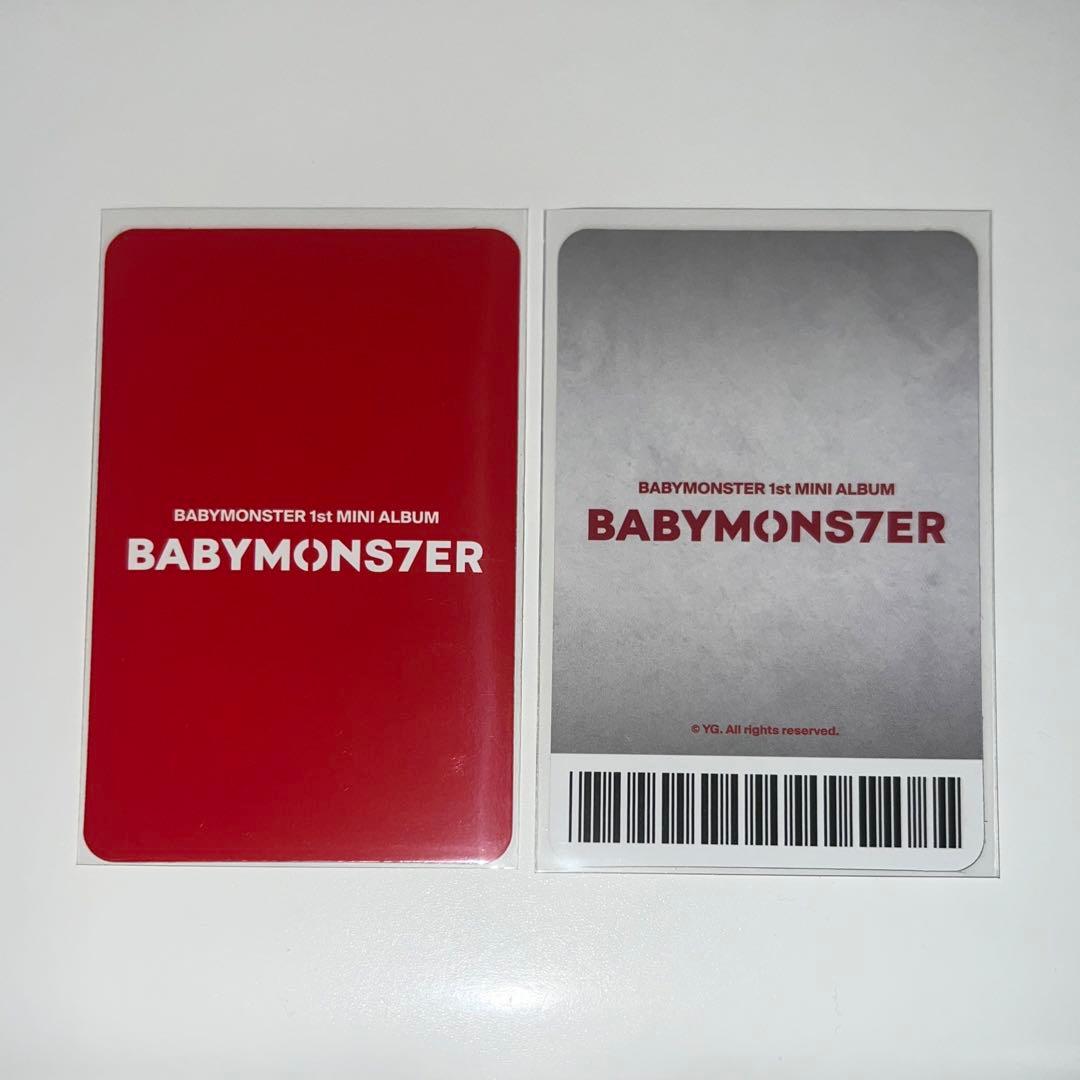 babymonster ルカ kakao オリヤン ラキドロ トレカ