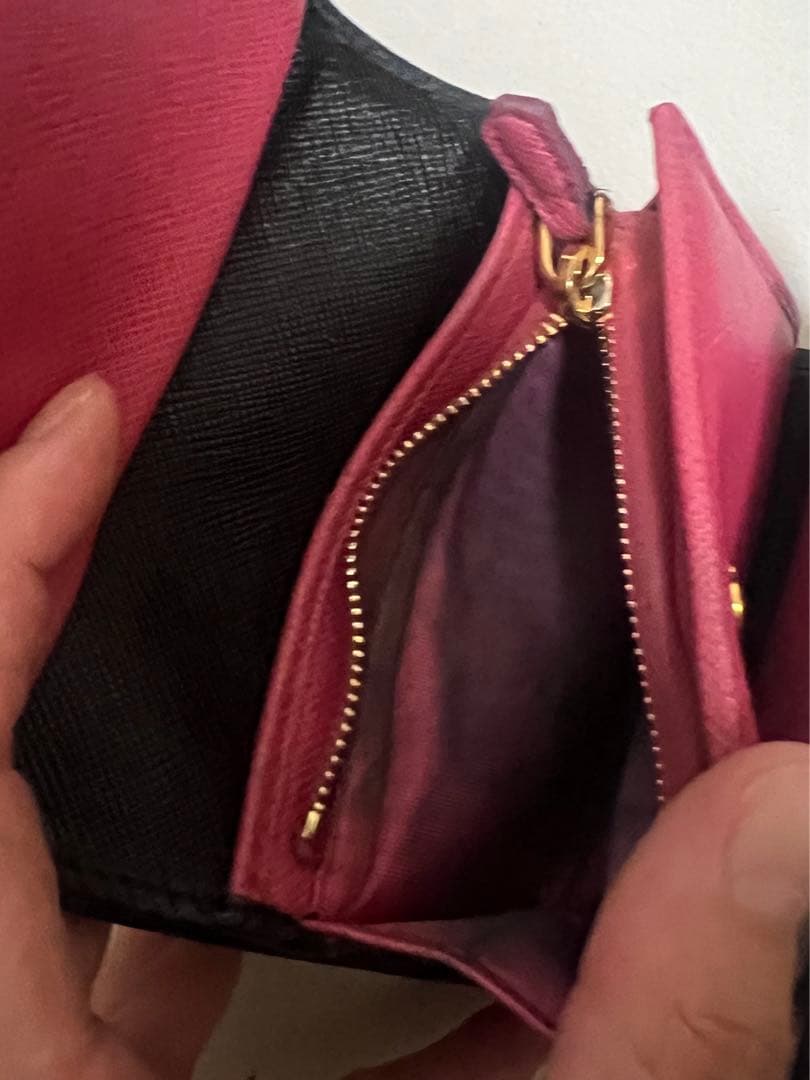 PRADA 折り財布 マルチカラー